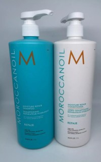 Moroccanoil Moisture Repair Shampoo & Conditioner 1000ml