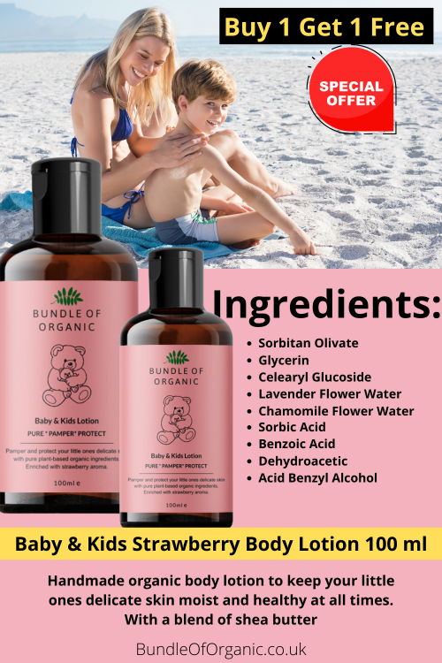 Baby & Kids Strawberry Body Lotion 100 ml