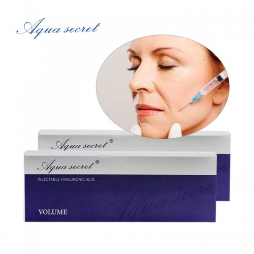 Aqua Secret 1ml 2ml face care cross linked hyaluronic acid gel anti wrinkle injection buy dermal filler for the face lift