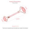Anti aging beauty tool Rose quartz roller
