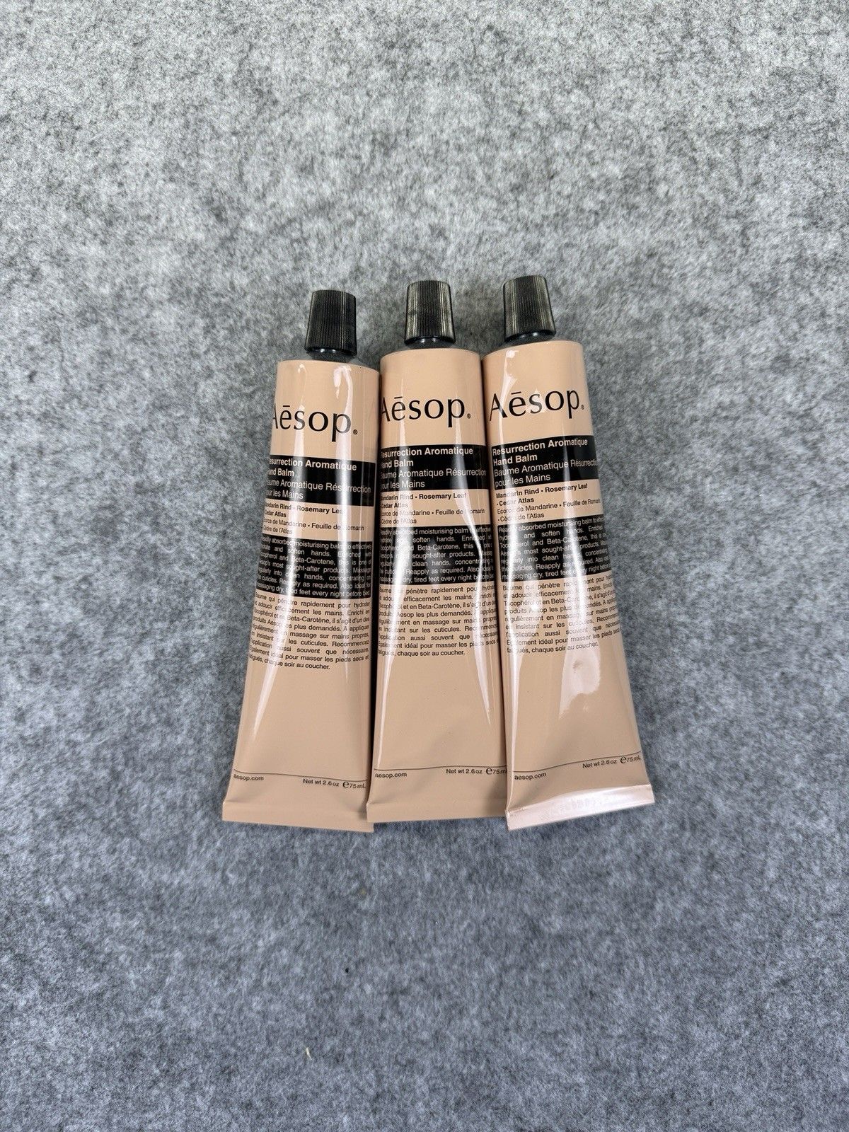 Aesop Resurrection Aromatique Hand Balm 2.6 oz / 75ml New in Box