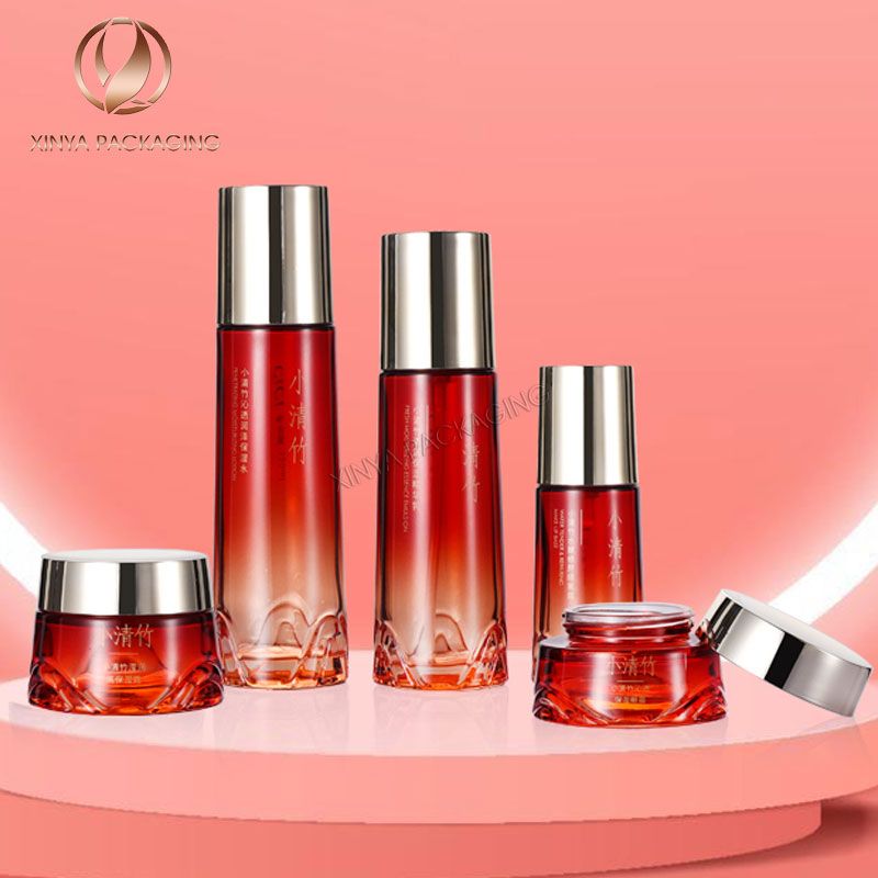 cream jars glass containers beauty packaging empty skincare packaging cosmetic bottles