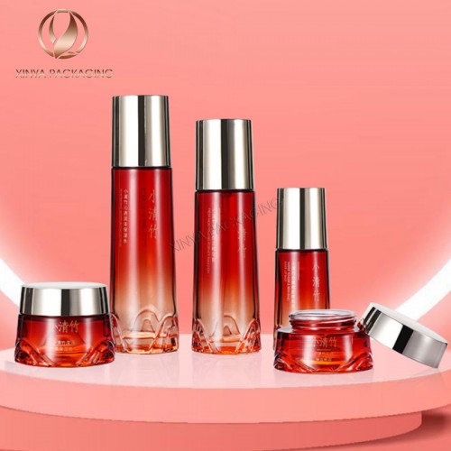 cream jars glass containers beauty packaging empty skincare packaging cosmetic bottles