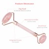 Anti aging beauty tool Rose quartz roller
