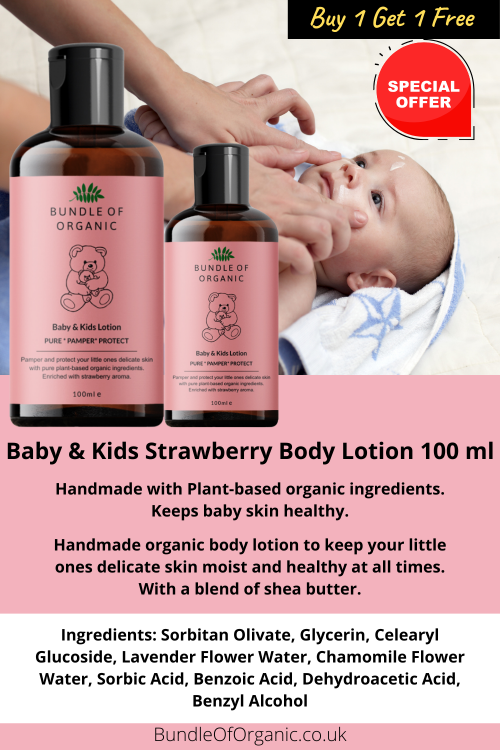 Baby & Kids Strawberry Body Lotion 100 ml