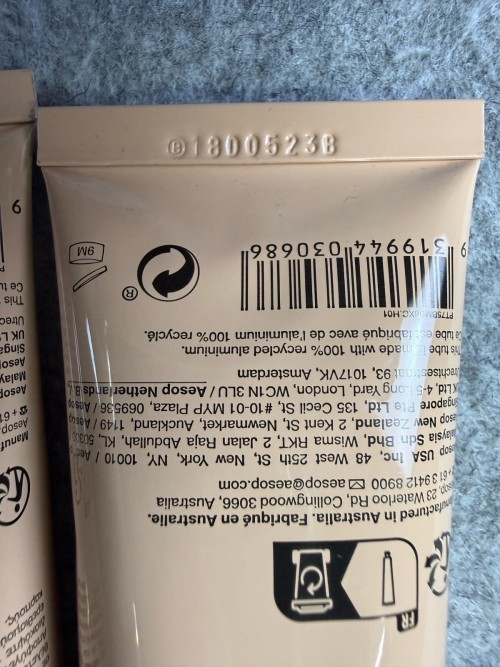 Aesop Resurrection Aromatique Hand Balm 2.6 oz / 75ml New in Box