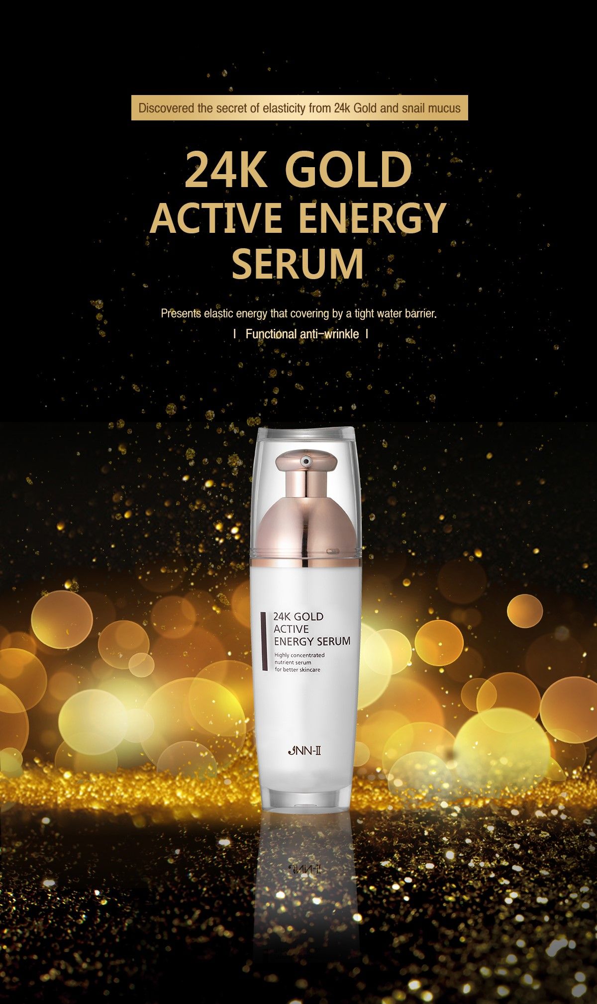 24K GOLD Active Energy Serum