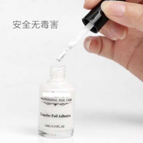 15ml Transparent Nail Foil Mastic Glue Star Glue For Nail Foils Transfer Paper Manicuring Nail