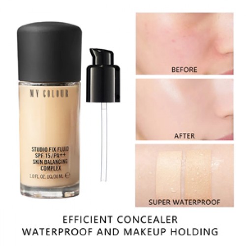 Covering Mineral Concealer Durable Waterproof Full Concealer Isolator Foundation