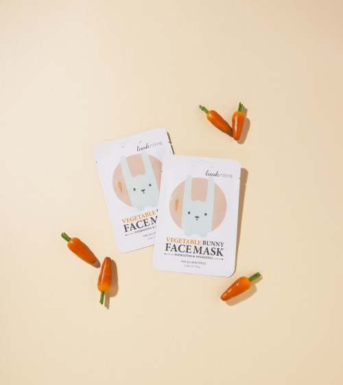 lookATME VEGETABLE BUNNY FACE MASK