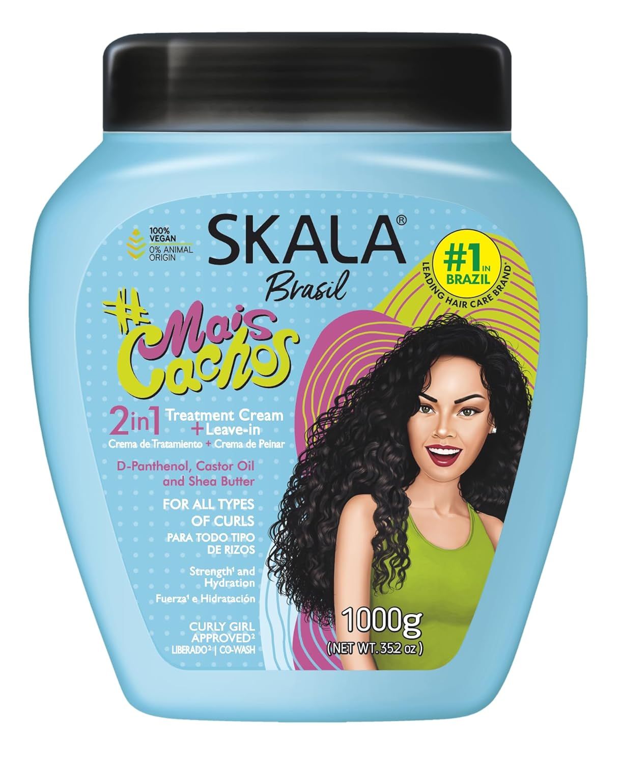 SKALA Mais Cachos 1000g – Curl Defining Hair Treatment for Curly & Textured Hair