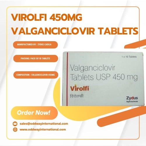 Virolfi 450mg Valganciclovir Tablets