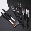 Wholesale Professional Makeup Brush Set 15pcs - Premium Synthetic Hair Cosmetic Brushes Bulk