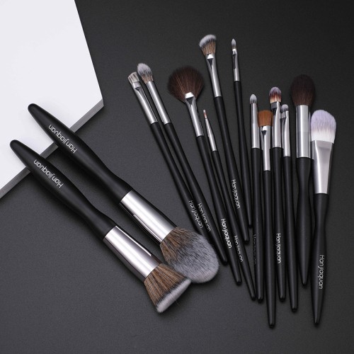 Wholesale Professional Makeup Brush Set 15pcs - Premium Synthetic Hair Cosmetic Brushes Bulk