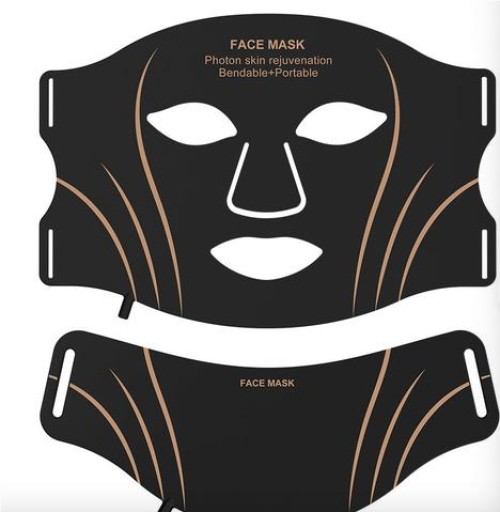 PAKISS Professional Standing 8-Color LED Facial Mask with Red & Blue Light Therapy for Skin Care OEM/ODM Wholesale