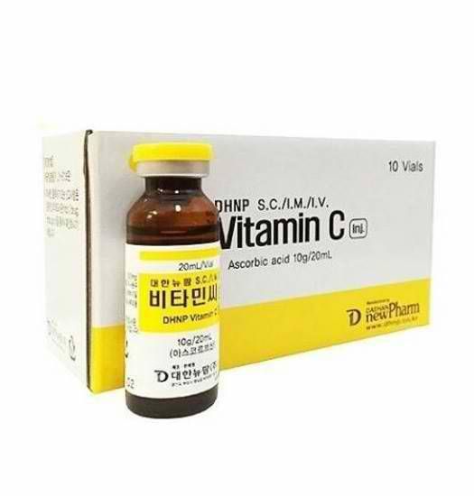 Cindella Vitamin C Ascrobic Acid 10000mg 20ml 10 Sessions Injection