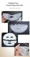 White Transparent Collagen Mask  Korean Moisturizing