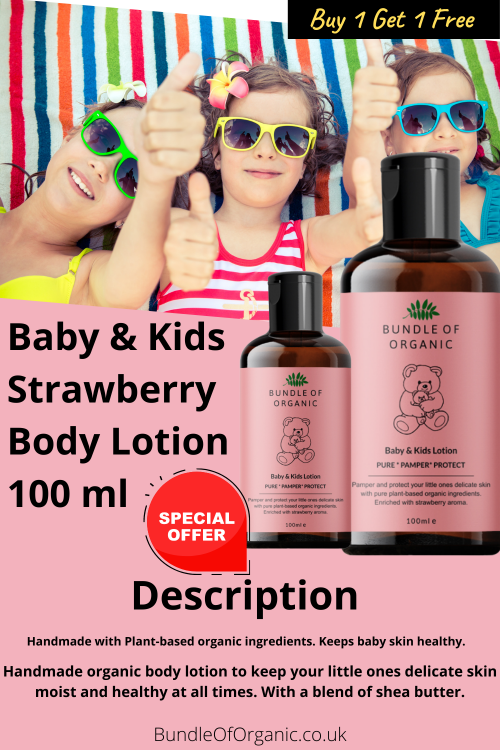 Baby & Kids Strawberry Body Lotion 100 ml