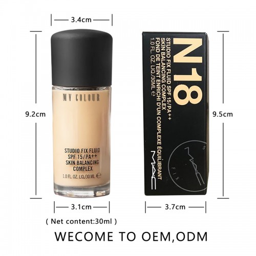 Covering Mineral Concealer Durable Waterproof Full Concealer Isolator Foundation
