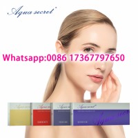 Aqua Secret 1ml 2ml face care cross linked hyaluronic acid gel anti wrinkle injection buy dermal filler for the face lift