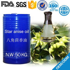 100% pure and nature Aniseed star star anise Essential Oil wholesale