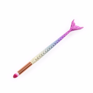 15pcs Professional Glitter Foundation Mermaid Makeup Brush cosmetic tools