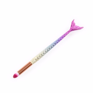 15pcs Professional Glitter Foundation Mermaid Makeup Brush cosmetic tools