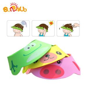 2019 New Style Wholesale Adjustable Wash Hair Baby Shower Cap Baby Shampoo Hat