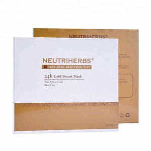 24K Gold Nourishing Lifting Pore Minimizing Crystal Moisturizing Breast Firming Mask