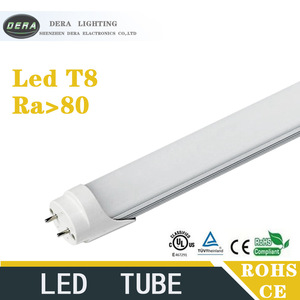5 year warranty Patent FCC RoHs CE ERP 5000K daylight color 2ft 600mm T8 led tubes for tanning beds 4ft 2ft high CRI