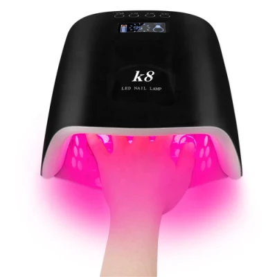 60W Rechargeable UV LED Smart Power Nail Dryer Lamp Phototherapy Lamp Nail Gel Polish Baking Lamp Nail Lamp