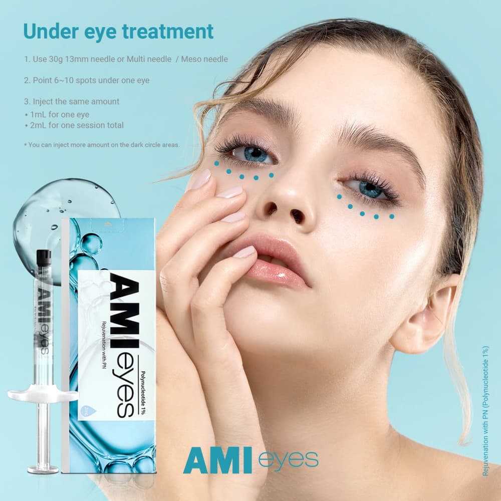 AMI eyes, Skin Booster, PN Injection, AMI eyes Filler , amieyes , amieyes skinbooster, darkeyes