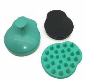 Anti-Slip Soft Silicone Head Body Massager Shampoo Scalp Brush