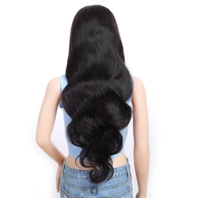 Antimi High Quality Wholesale Brazilian Human Hair Factory Natural Body Wave 13X4 Transparent HD Lace Front Wigs for Black Women