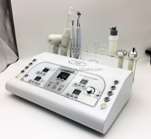 AU-8208 High Frequency Ultrasonic Remove Spot Beauty Instrument Facial Machine 8 in 1