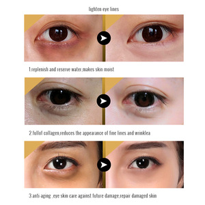 Balala OEM Rejuvenating under  24k gold collagen eye mask for puffy eyes