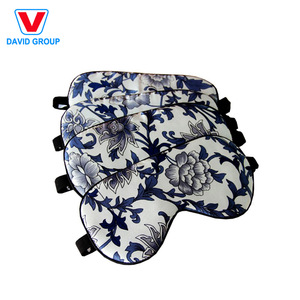 Black Color Disposable Polyester Printing Sleep Eye Mask