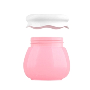 Cosmetic round shape acrylic jar 10g container elegant empty eye cream jars with white lid