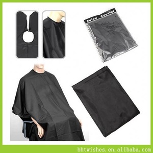 disposable plastic barber cape	,BHT058	2014 barber shop apron