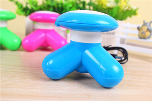 Electric Portable Hand Held Mini Massager/Mini USB Battery Electric Handled Wave Vibrating Body Massager