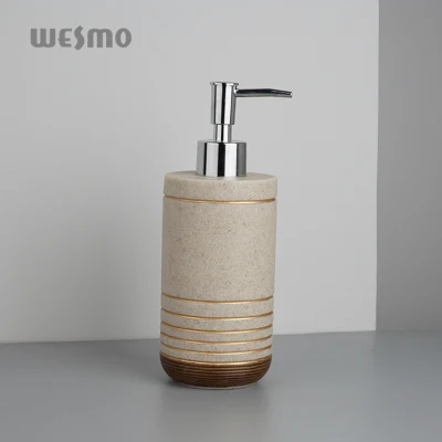 Elegant Resin Hotel Decoration Bathroom Soap Dispenser
