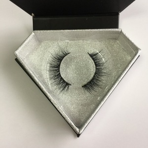 FDshine own brand diamond packaging lashes cruelty free 3d mink lashes luxury eyelash box
