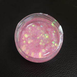 Festival Cosmetic Chunky Glitter Flakes Gel holographic Face & Body Peel off Chunky Glitter with glue