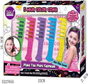 Hair Chalk Set 24 Hair Dye Colors Non-Toxic Washable Temporary Hair Chalk for Girls Kids Party Cosplay