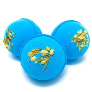 Hot Sale Private Label Bling Bath Bombs With Petals