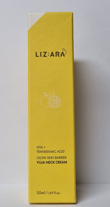 LIZARA Glow Skin Barrier Yuja Neck Cream