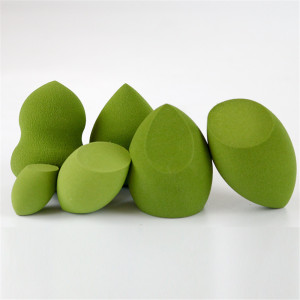 Logo Customized New Arrival Different Shape Makeup Sponge Packaging Microfiber Cosmetic Sponge