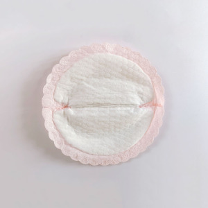 MB05-01 biodegradable 4 season disposable bamboo nursing breast cooling gel pad pink breast leaking pad