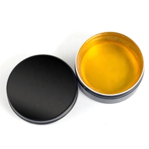 Men perfume scent gold color water based hair pomade private label hair wax