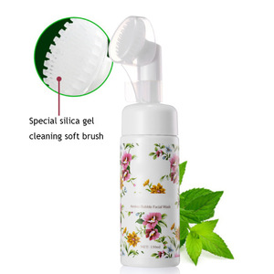 Mendior 2019 OEM Amino acid foam cleanser Deep cleansing foam facial cleanser